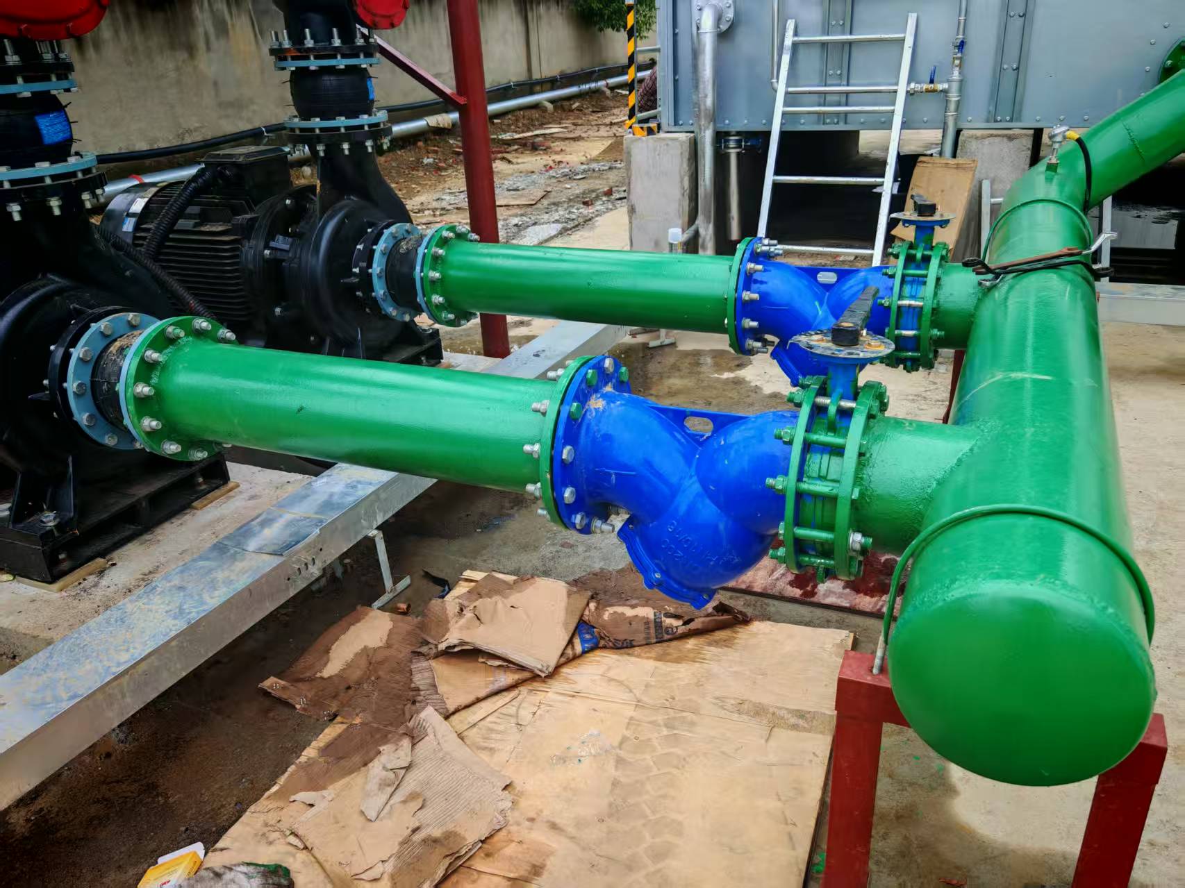 <strong>冷卻塔填料布水不均</strong>