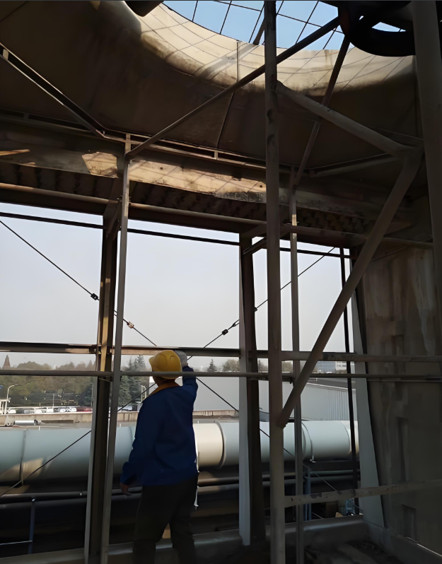 <strong>冷卻塔“心臟手術”全揭秘：修冷卻塔不僅僅是換零件，更是熱工性能的生死復</strong>